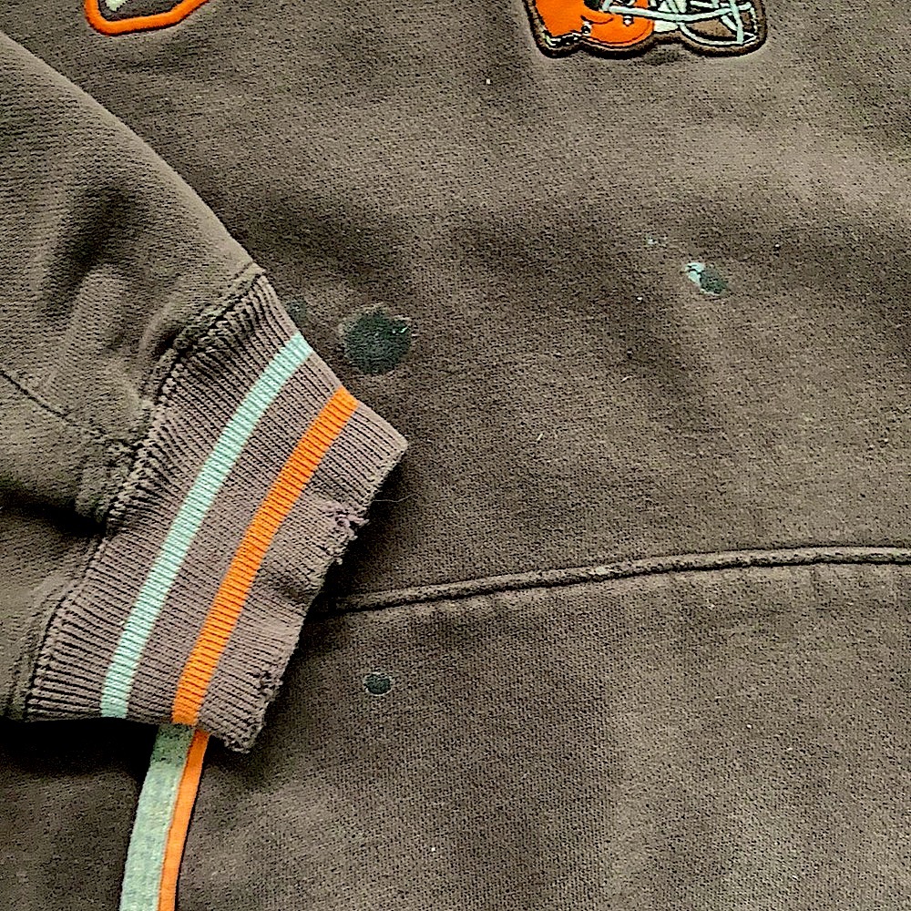 Thrashed Cleveland Browns NFL Hoodie - Picture 8 of 8